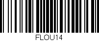 Código de barras (EAN, GTIN, SKU, ISBN): 'FLOU14'