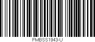 Código de barras (EAN, GTIN, SKU, ISBN): 'FMBSS1943-U'