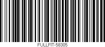 Código de barras (EAN, GTIN, SKU, ISBN): 'FULLFIT-58305'
