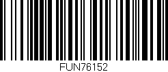 Código de barras (EAN, GTIN, SKU, ISBN): 'FUN76152'