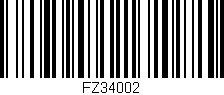 Código de barras (EAN, GTIN, SKU, ISBN): 'FZ34002'
