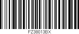 Código de barras (EAN, GTIN, SKU, ISBN): 'FZ38013BX'