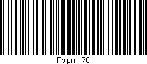 Código de barras (EAN, GTIN, SKU, ISBN): 'Fbipm170'