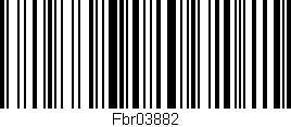 Código de barras (EAN, GTIN, SKU, ISBN): 'Fbr03882'
