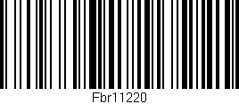 Código de barras (EAN, GTIN, SKU, ISBN): 'Fbr11220'