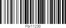 Código de barras (EAN, GTIN, SKU, ISBN): 'Fbr11230'
