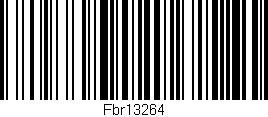 Código de barras (EAN, GTIN, SKU, ISBN): 'Fbr13264'