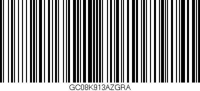 Código de barras (EAN, GTIN, SKU, ISBN): 'GC08K913AZGRA'