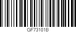 Código de barras (EAN, GTIN, SKU, ISBN): 'GF73101B'