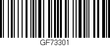 Código de barras (EAN, GTIN, SKU, ISBN): 'GF73301'