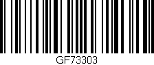 Código de barras (EAN, GTIN, SKU, ISBN): 'GF73303'