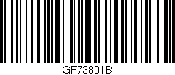 Código de barras (EAN, GTIN, SKU, ISBN): 'GF73801B'