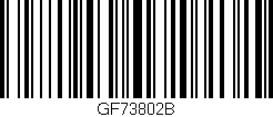 Código de barras (EAN, GTIN, SKU, ISBN): 'GF73802B'