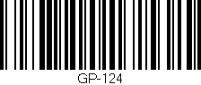 Código de barras (EAN, GTIN, SKU, ISBN): 'GP-124'