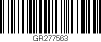 Código de barras (EAN, GTIN, SKU, ISBN): 'GR277563'