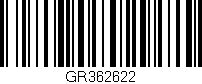 Código de barras (EAN, GTIN, SKU, ISBN): 'GR362622'