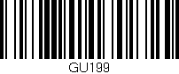 Código de barras (EAN, GTIN, SKU, ISBN): 'GU199'