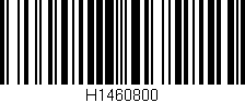 Código de barras (EAN, GTIN, SKU, ISBN): 'H1460800'