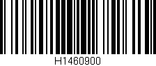 Código de barras (EAN, GTIN, SKU, ISBN): 'H1460900'