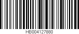 Código de barras (EAN, GTIN, SKU, ISBN): 'HB004127880'