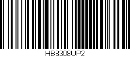 Código de barras (EAN, GTIN, SKU, ISBN): 'HB8308UP2'