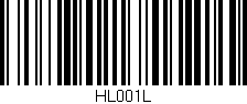 Código de barras (EAN, GTIN, SKU, ISBN): 'HL001L'