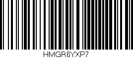Código de barras (EAN, GTIN, SKU, ISBN): 'HMGR6YXP7'