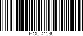 Código de barras (EAN, GTIN, SKU, ISBN): 'HOU-41269'