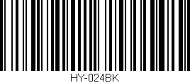 Código de barras (EAN, GTIN, SKU, ISBN): 'HY-024BK'