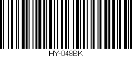 Código de barras (EAN, GTIN, SKU, ISBN): 'HY-048BK'