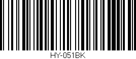 Código de barras (EAN, GTIN, SKU, ISBN): 'HY-051BK'