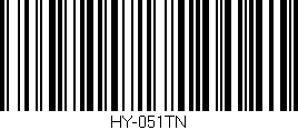Código de barras (EAN, GTIN, SKU, ISBN): 'HY-051TN'