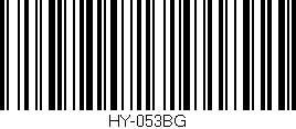 Código de barras (EAN, GTIN, SKU, ISBN): 'HY-053BG'