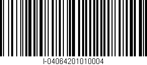 Código de barras (EAN, GTIN, SKU, ISBN): 'I-04064201010004'