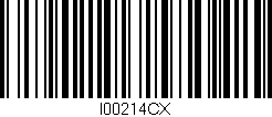 Código de barras (EAN, GTIN, SKU, ISBN): 'I00214CX'