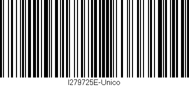 Código de barras (EAN, GTIN, SKU, ISBN): 'I279725E-Unico'