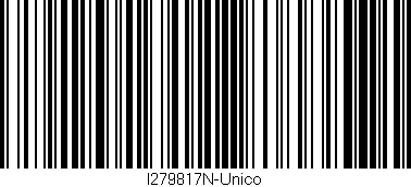 Código de barras (EAN, GTIN, SKU, ISBN): 'I279817N-Unico'