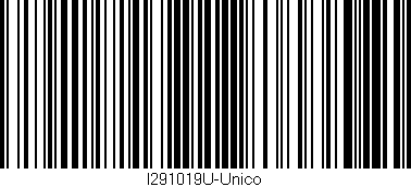 Código de barras (EAN, GTIN, SKU, ISBN): 'I291019U-Unico'