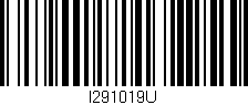 Código de barras (EAN, GTIN, SKU, ISBN): 'I291019U'