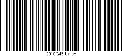 Código de barras (EAN, GTIN, SKU, ISBN): 'I2910G45-Unico'