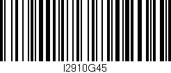Código de barras (EAN, GTIN, SKU, ISBN): 'I2910G45'