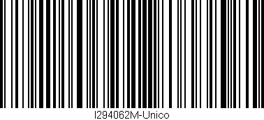 Código de barras (EAN, GTIN, SKU, ISBN): 'I294062M-Unico'