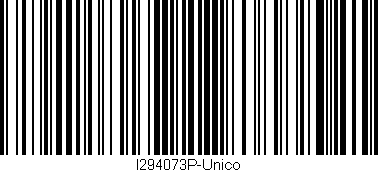 Código de barras (EAN, GTIN, SKU, ISBN): 'I294073P-Unico'