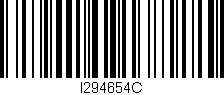 Código de barras (EAN, GTIN, SKU, ISBN): 'I294654C'