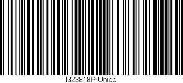 Código de barras (EAN, GTIN, SKU, ISBN): 'I323818P-Unico'