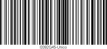 Código de barras (EAN, GTIN, SKU, ISBN): 'I3392G45-Unico'