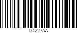 Código de barras (EAN, GTIN, SKU, ISBN): 'I34227AA'
