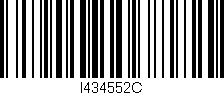 Código de barras (EAN, GTIN, SKU, ISBN): 'I434552C'