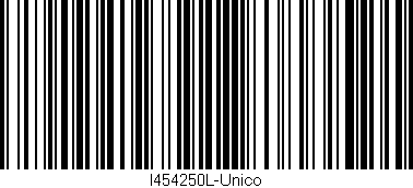 Código de barras (EAN, GTIN, SKU, ISBN): 'I454250L-Unico'