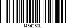 Código de barras (EAN, GTIN, SKU, ISBN): 'I454250L'